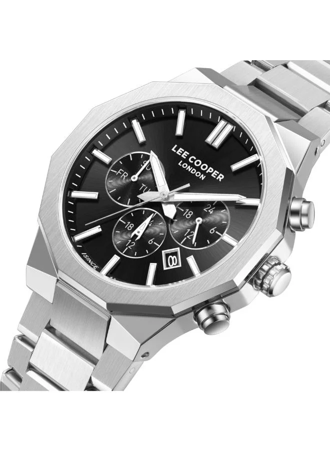 Lee Cooper Men's Metal Multi Function Watch LC08218.350 - 43 mm
