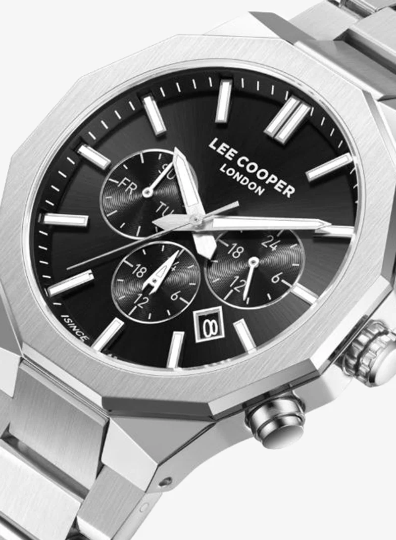 Lee Cooper Men's Metal Multi Function Watch LC08218.350 - 43 mm