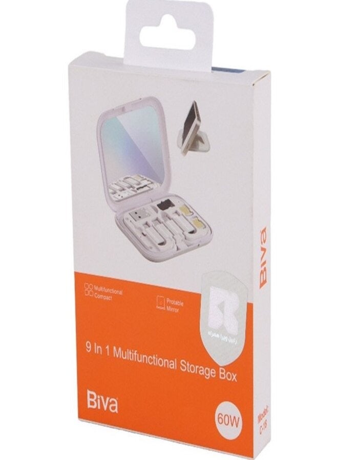 Biva C-18 double-sided cable, 60 watts, mirrored, stand  - Image 2