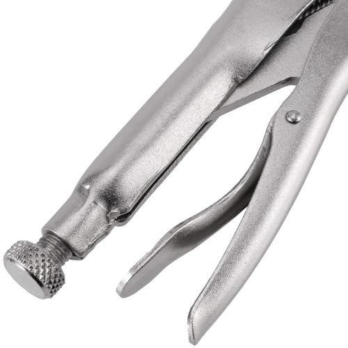 KOHAND 4 Pack 11 Inch C Clamp Locking Pliers, Heavy Duty Vice Grips C Clamps with Swivel Pads, Welding Locking C Clamp, Adjustable Nickel Plated C Pliers for Woodworking - Image 3