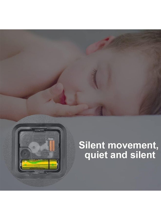 DUNISO 12 Inch Wall Clock,3D Curved Glass Large Wall Clock,Silent Non-Ticking Round Decorative Quartz Clock,for Office Home Bathroom Kitchen Bedroom School - Image 5