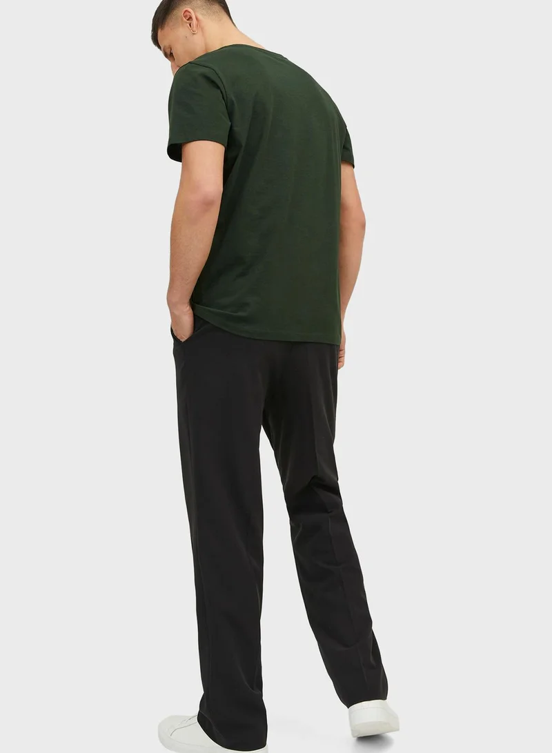 JACK & JONES Logo Crew Neck T-Shirt