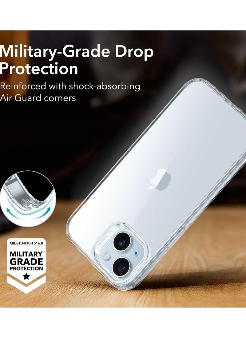 ESR - iPhone 15 Case Shockproof Thin Cover Yellowing Resistant Slim Transparent TPU Phone Case Zero Series Clear - Image 1