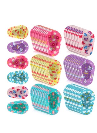 لصقات عيون لاصقة، 60 قطعة لصقات عيون للبنات الصغيرات، لصقات عيون بكميات كبيرة، لصقات عيون قماش قابلة للتنفس، تصاميم مرحة وجميلة من ضمادات قطن لاصقة، لحجب الضوء للأطفال 6 أنماط - pzsku/Z21DC3A6CED4BBB64804AZ/45/1765268936/13aeb2c4-d8e8-48ca-8c48-5fb81f8614dd