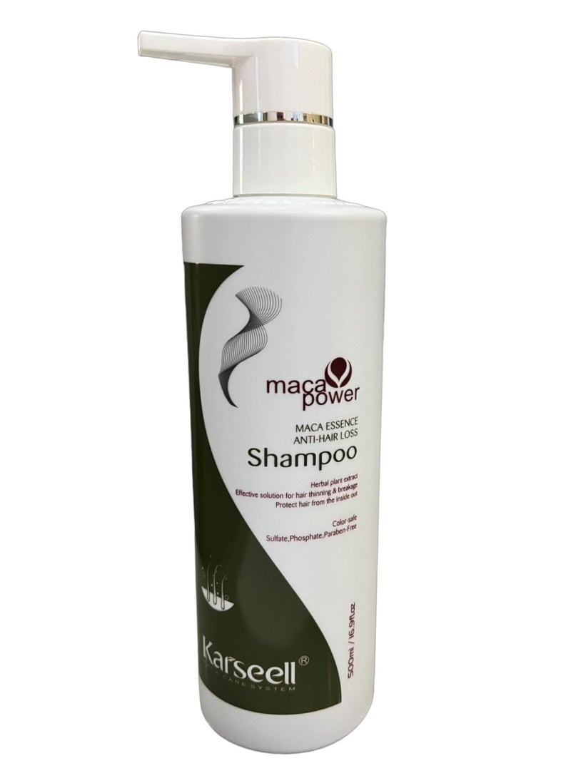 Karseell Maca Power Maca Essence Anti Hair Loss Shampoo 500ML