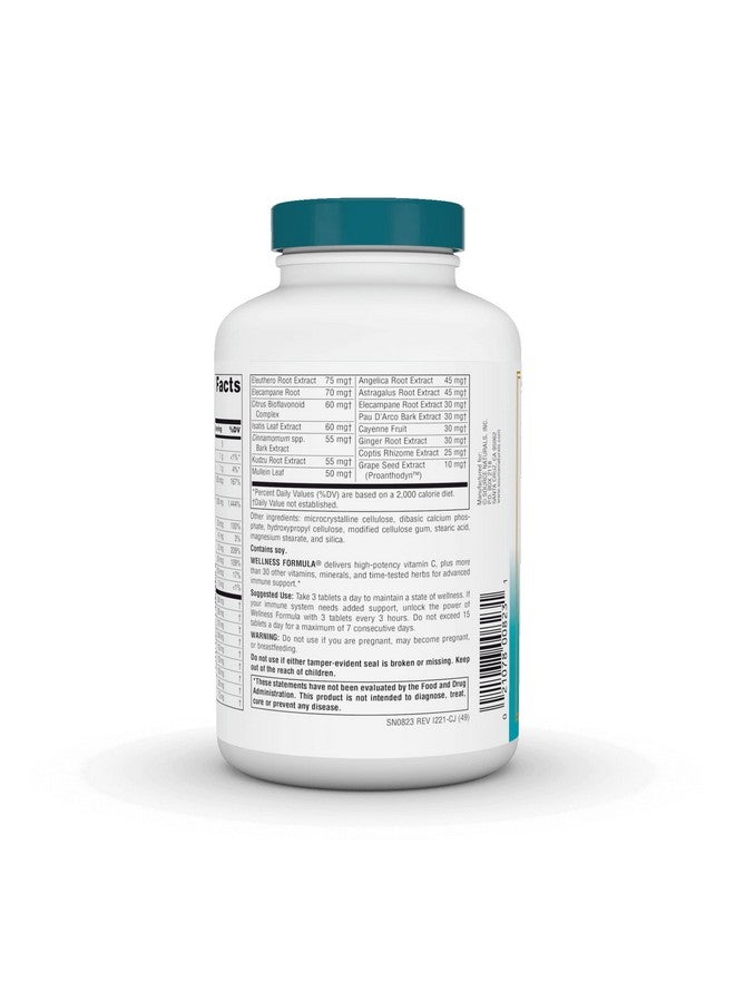 Source Naturals Wellness Formula Bioaligned Vitamins & Herbal Defense Immune System Support Supplement & Immunity Booster* 180 Tablets - Image 4