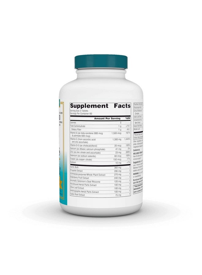 Source Naturals Wellness Formula Bioaligned Vitamins & Herbal Defense Immune System Support Supplement & Immunity Booster* 180 Tablets - Image 3