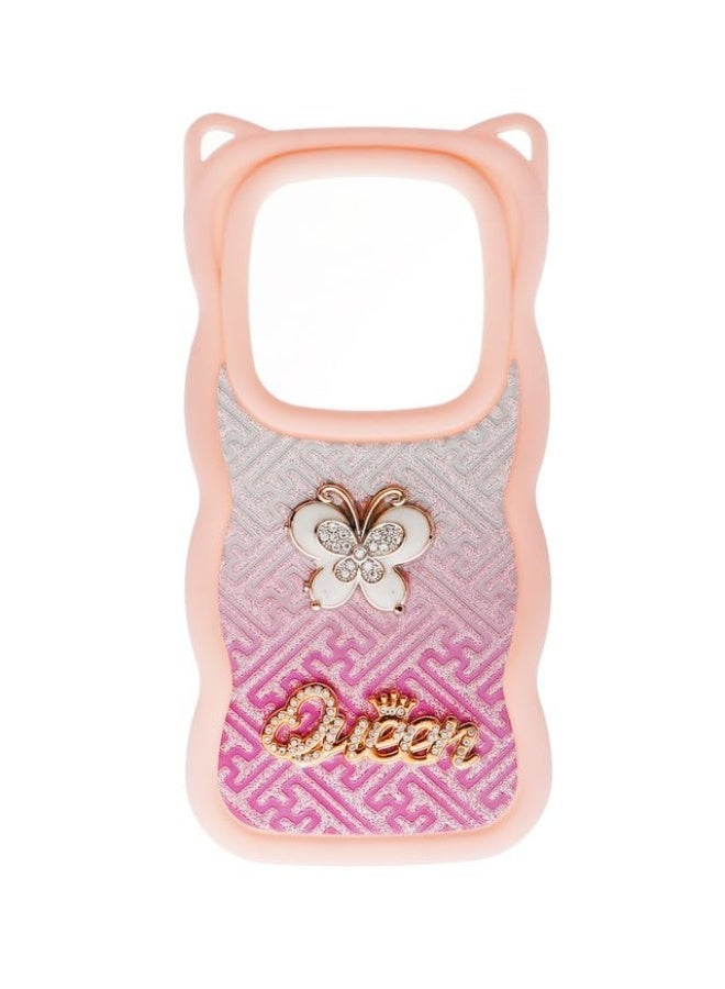 Glitter Plastic Back Cover For Realme 13 4G, Multi Color - Image 1