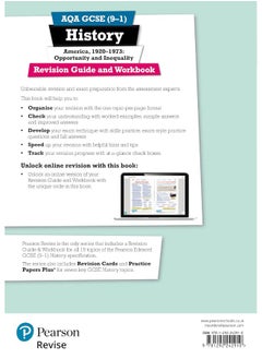 Pearson REVISE AQA GCSE History America, 1920-1973: Opportunity and inequality Revision Guide and Workbook inc online edition - 2023 and 2024 exams  - Image 4