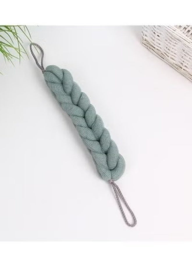 ليفة لتنظيف الظهر من أجل الاستحمام، إسفنجة استحمام منفوشة شبكية ، إسفنجة استحمام للبالغين والأطفال لتقشير البشرة وتلطيفها، وتزيل خلايا الجلد الميتة- - Image 4