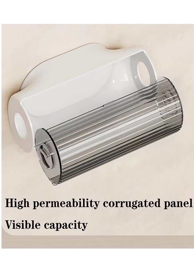 Generic Wall Mounted Storage Box for Kitchen Garbage Bag Punching Free Storage Tools  - Image 2