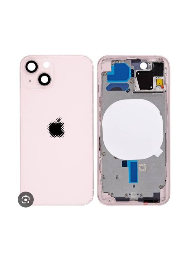 Replacement Mid-Frame housing Cover for iphone 13 Mini Pink