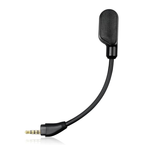 REEYEAR Upgraded Mic Replacement fits for HyperX Cloud III Wired/Wireless Gaming Headphone, Detachable Noise Cancellation Backup Microphone for Crystal Gaming Voice Chat - Image 1