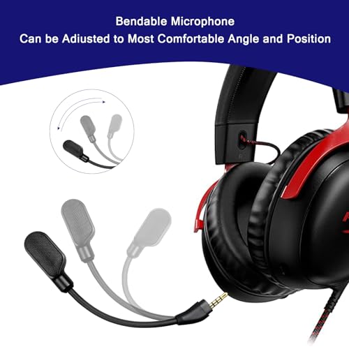REEYEAR Upgraded Mic Replacement fits for HyperX Cloud III Wired/Wireless Gaming Headphone, Detachable Noise Cancellation Backup Microphone for Crystal Gaming Voice Chat - Image 4