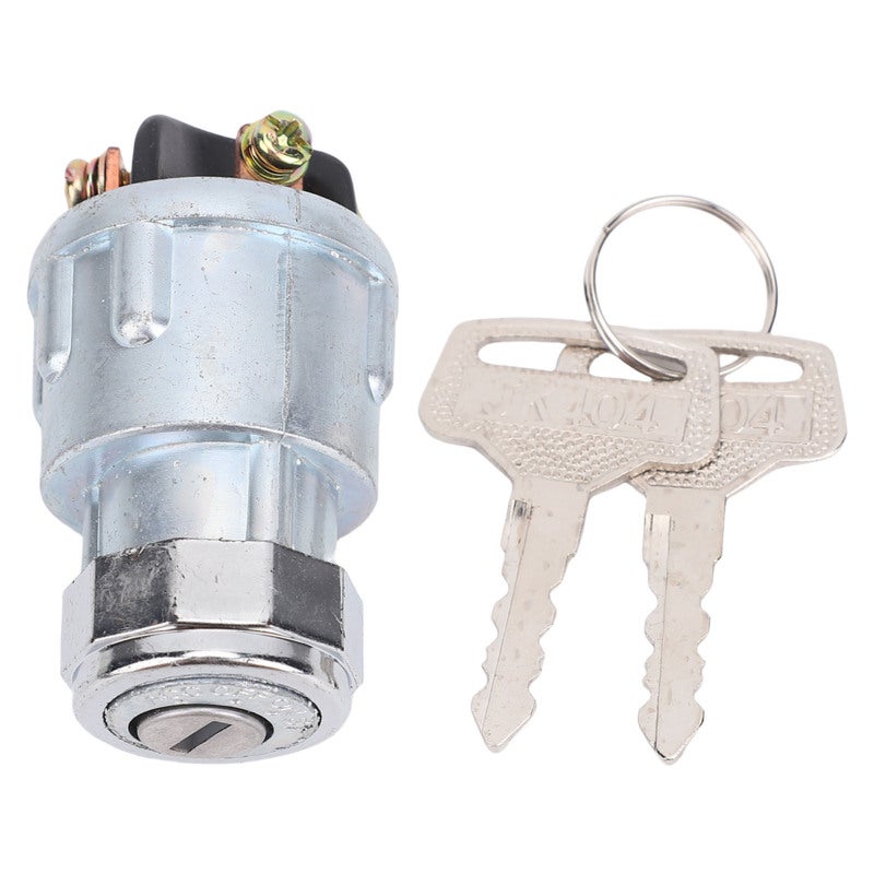Universal Ignition Switch: 4 Position (Off, Acc, Ign, Start) Premium Construction - Easy Replacement Universal Key Switch for Cars, Tractors, Forklifts, Trucks, Trailers, Agricultural Industrial Machi - Image 1