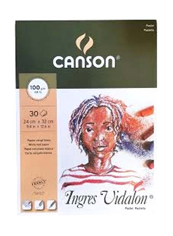 Canson drawing book Ingres Vidalon-32*24cm -100gm