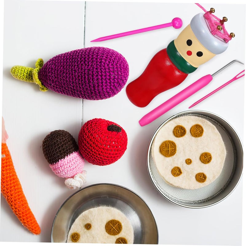 [Affordable for all customers] BESPORTBLE 4pcs Wooden Knitting Dolls Craft Kit for DIY Weaving Projects Includes Accessories for Beginners and and Easy to Use Individual group scene compatible Single & bulk use compatible Super fine craft Demand fit global economical quality Practical daily solution Low stock in market Best choice for budget shopping Practical versatile construction Single & bulk storage compatible Store exclusive new item Limited edition All need matching options Replaceable parts Fast delivery to major cities Family friendly Temp fluctuation resistant crafted quality Ideal for home use Home & light industrial compatible Licensed warehouse stored goods Special offer Universal design All governorates deliver Low dust buildup Excellent value for money - Image 5