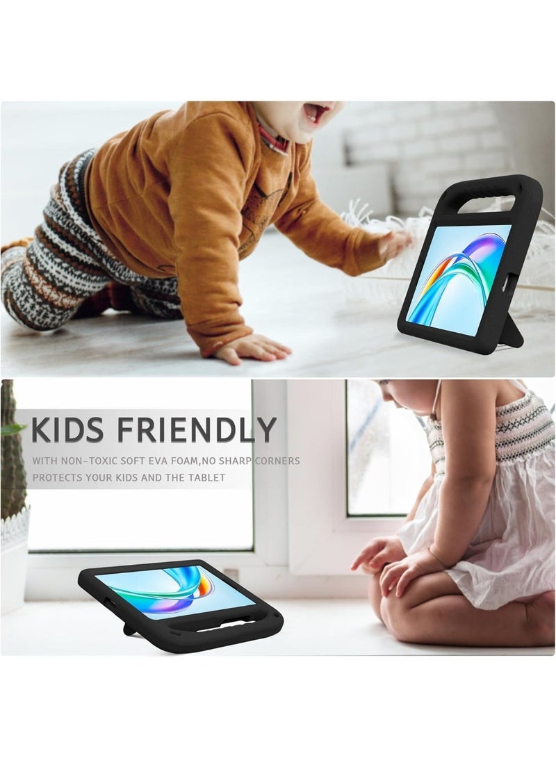غطاء لـ Honor Pad X7 8.7inch أطلق 2025 حالة اللوح للأطفال - غطاء مقبض واقي خفيف الوزن إيفا مقاوم للصدمات متوافق مع Honor Pad X7 8.7 " (أسود) - Image 4