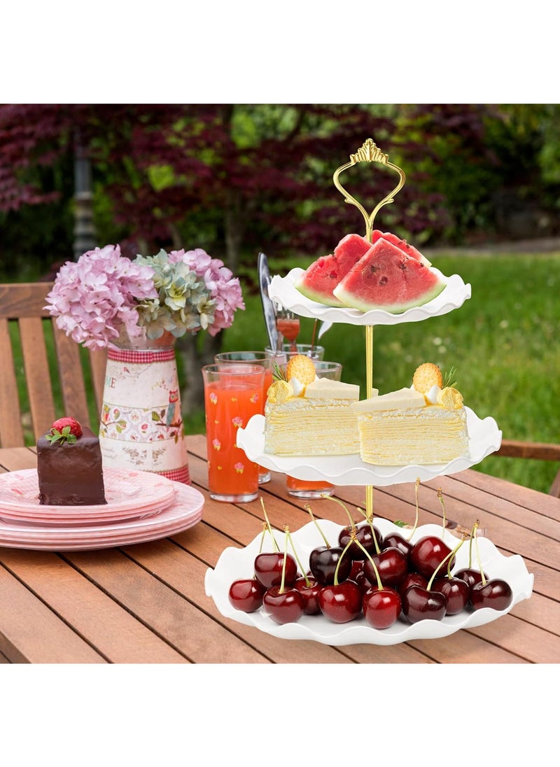 Y&D - Three Layer European Style Multi Layer Removable Fruit Dessert Plate - Image 1