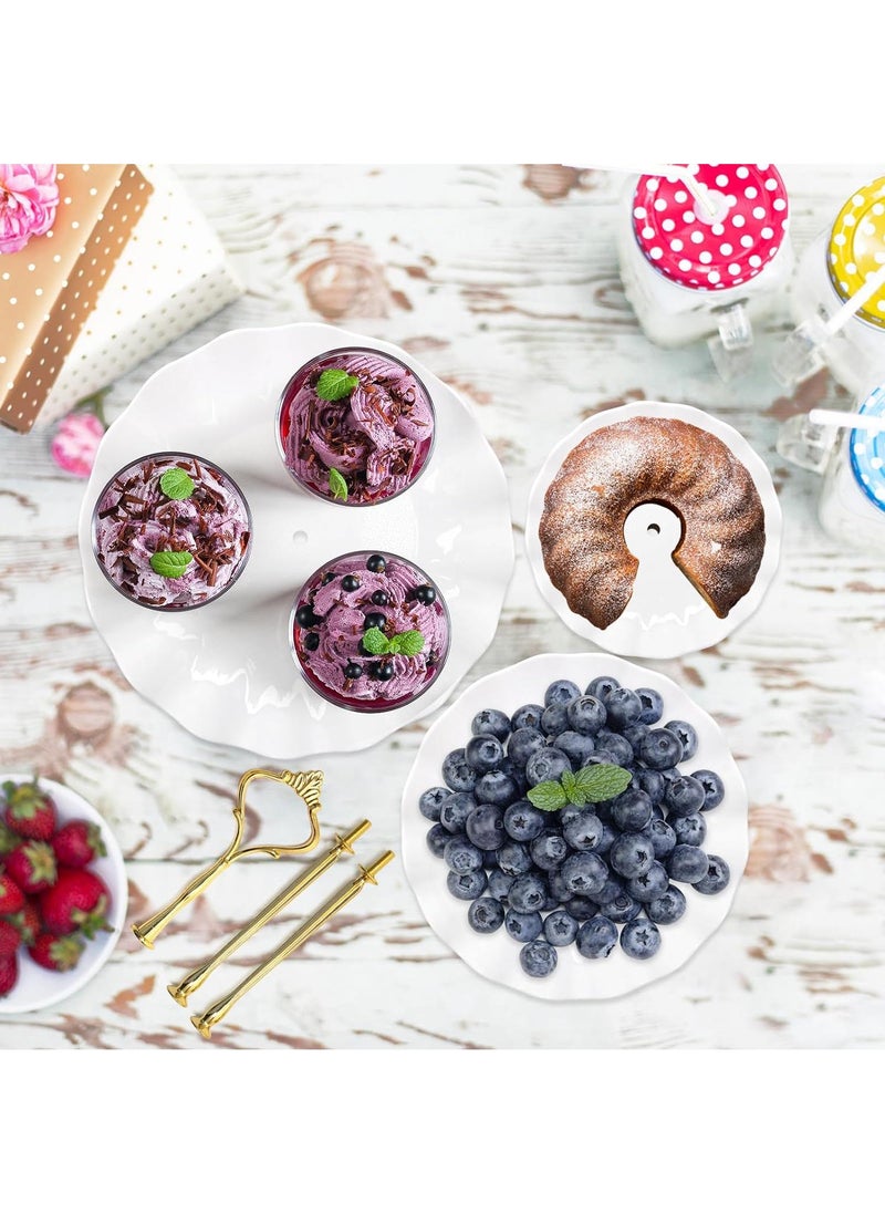 Y&D - Three Layer European Style Multi Layer Removable Fruit Dessert Plate - Image 1