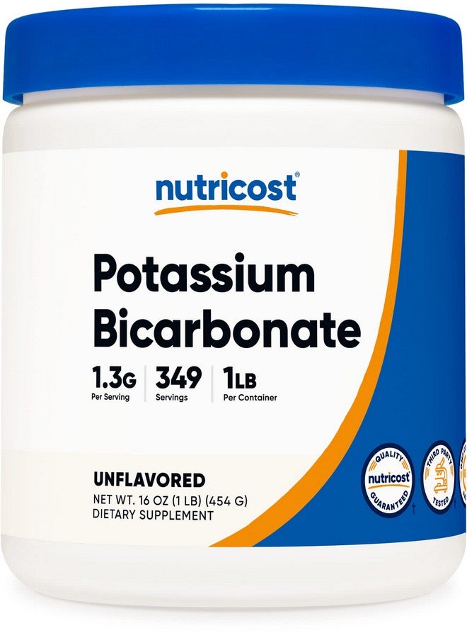 Nutricost Potassium Bicarbonate Powder 1 Lb Gluten Free Nongmo - Image 1