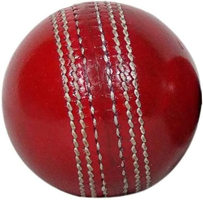 AnNafi ® Cricket Rubber Soft Balls for Practice A Grade Handstitched RED| Senior Official - Image 5