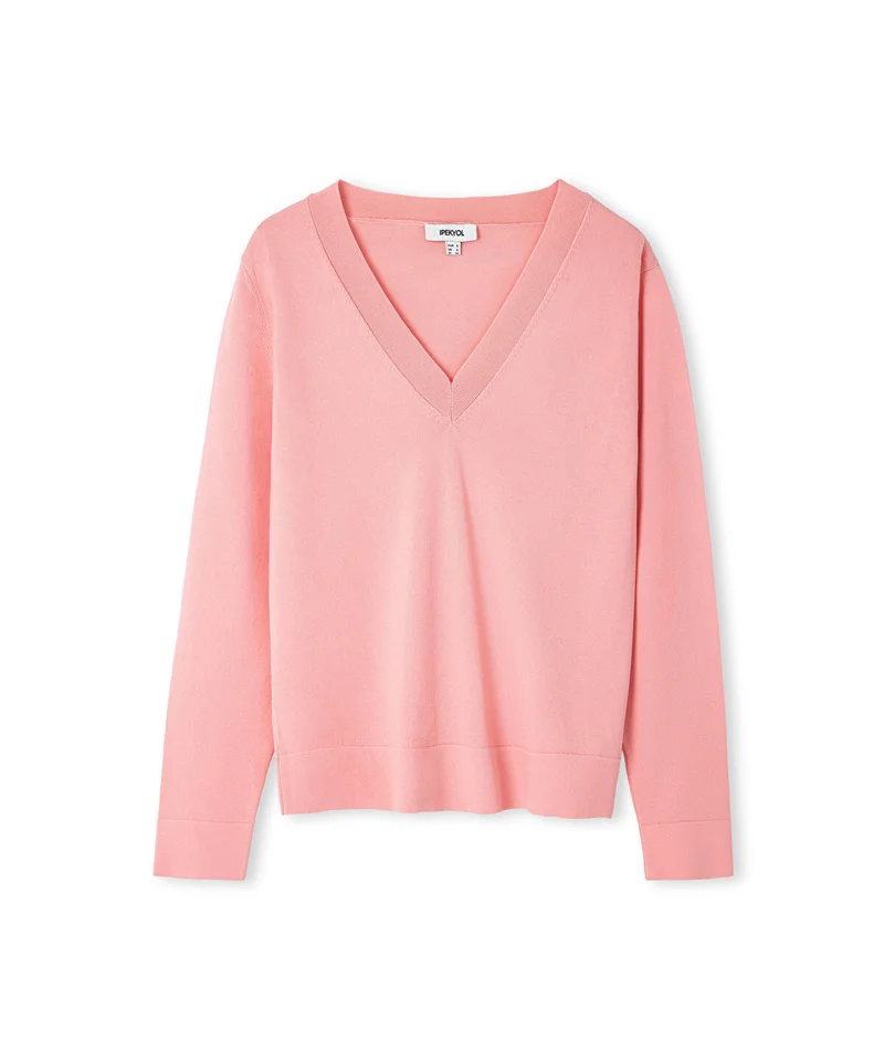 Ipekyol  V-Neck Basic Knit Top for Women | Best Price UAE