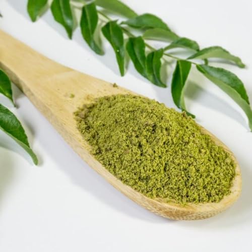 STAMIO Hair Care 2 Products Combo 180 gm - Amla and Curry Leaves Powder for Mask, Pack, Anti-Dandruff, Shine | Natural Powders Kit | In Jar (100gm + 80gm) - Image 5