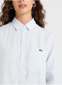 LACOSTE Button Down Woven Shirt  - Image 3