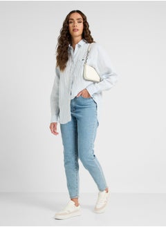 LACOSTE Button Down Woven Shirt  - Image 4