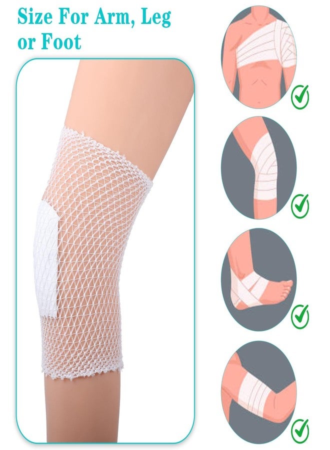 xinxingin Surgical Bandage, 2M Length 3.8cm Width, Breathable Mesh Elastic Tubular Bandages for Wounds, Soft Stretchable Surgical Pads for Dressing, Ideal for Sports Injuries and Post-Surgery Care - Image 5