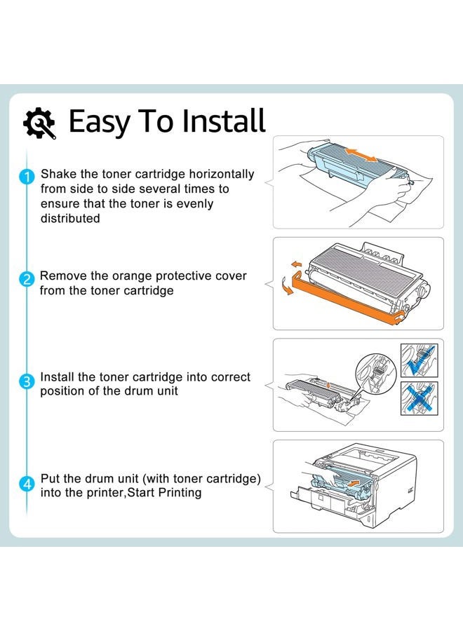 GREENCYCLE Compatible For Brother TN-360 Toner Cartridge (2600 Page Yield) - Image 5