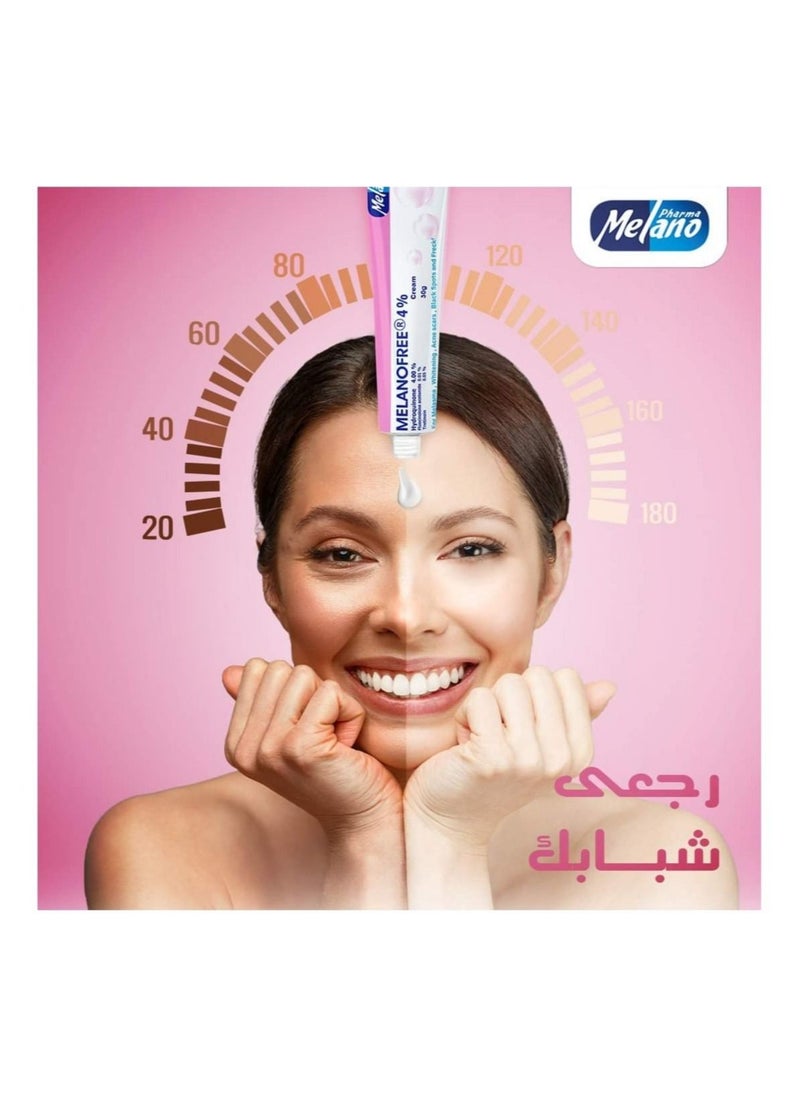 MELANO The Most Powerful Melanofree Face Whitening Set + Melanofree Soap + Melanofree Cream  - Image 2