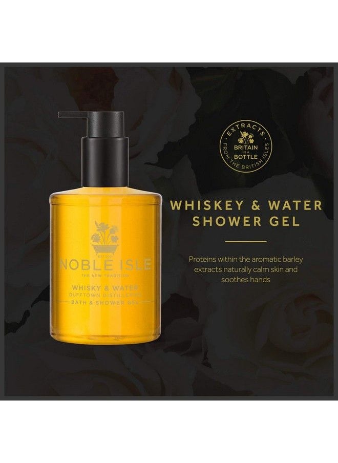 Noble Isle - Whiskey & Water Bath & Shower Gel : Luxury Mens Body Wash with Fine British Fragrance Oils : Vegan Body Wash & Paraben Free Body Wash (845 oz) - Image 1