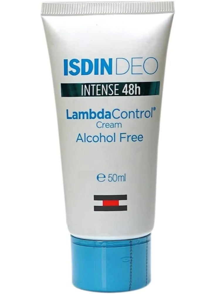 Isdin Deodorant Lambda Control Alcohol Free Cream 50Ml