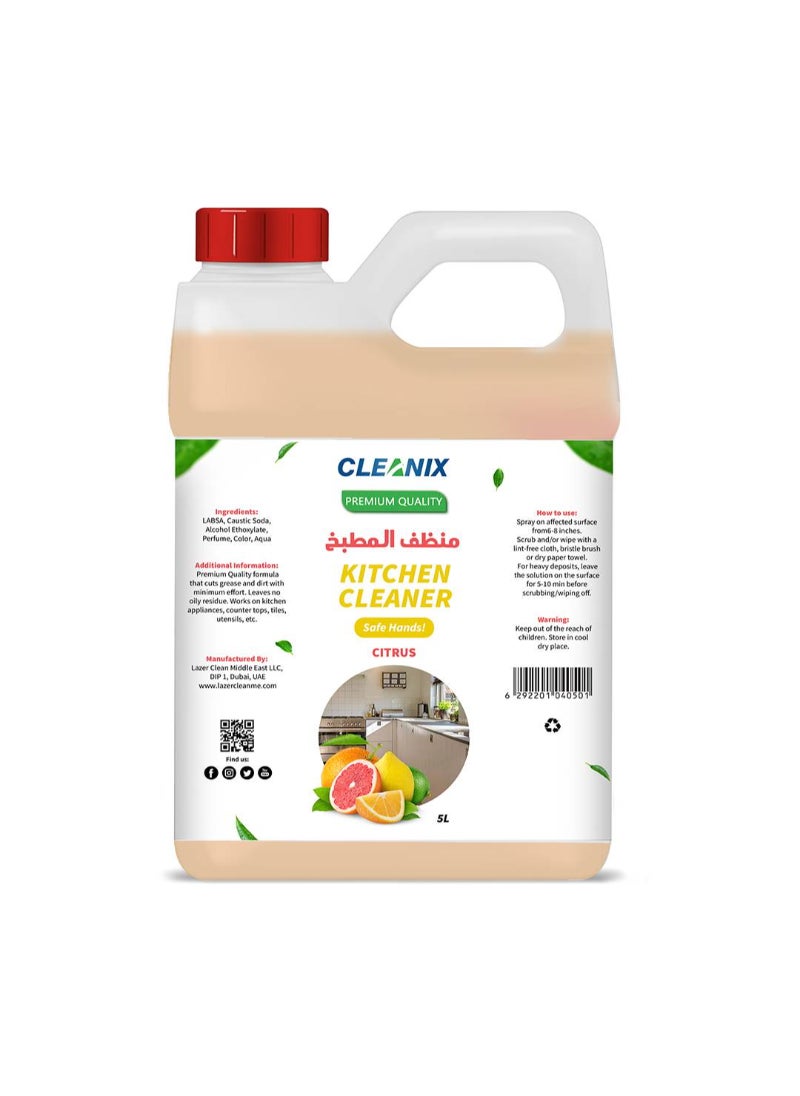 CLEANIX - Cleanix Premium Kitchen Cleaner 5L - Image 1