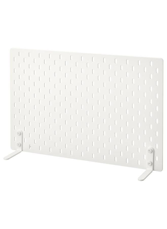 erorex Freestanding Peg Board, White, 56X37 Cm - Image 1