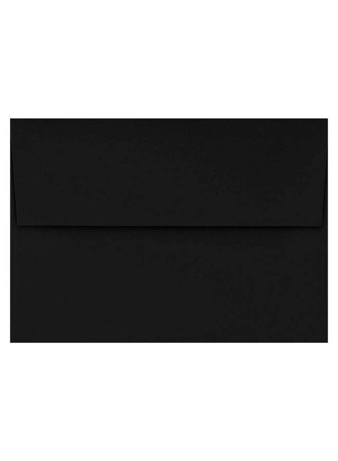 إنفيلوبز ستور مظاريف دعوة Luxpaper 4Bar A1 | قشر واضغط | 3 5/8 بوصة × 5 1/8 بوصة | منتصف الليل الأسود | 80 رطل. نص | 50 الكمية - Image 1
