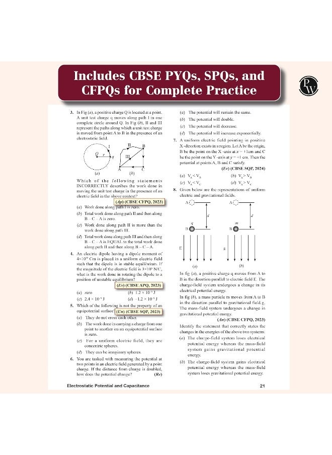 null - PW CBSE Class 12 Competency Based Question Bank For Board Exam l Physics, Chemistry, Mathematics | 1500+ Real Life Application Based Questions | Aligned with Latest CBSE SQP 2024-25 - Image 1