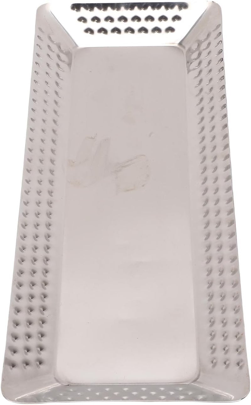 أطباق خضروات وفواكه زيروديس، صواني مستطيلة، طبق بوفيه للحفلات، مقاس 12×32 سم / 4.7×12.6 بوصة، مقاوم للصدأ، آمن للاستخدام في غسالة الأطباق، بحواف ناعمة، مناسب للتخييم والشواء وحفلات الزفاف والنزهات - Image 4