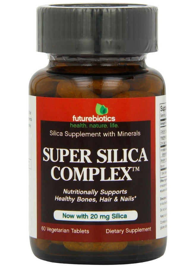 Futurebiotics Super Silica Complex, Veg-Tablets, 60-Count (Pack of 2) - Image 1