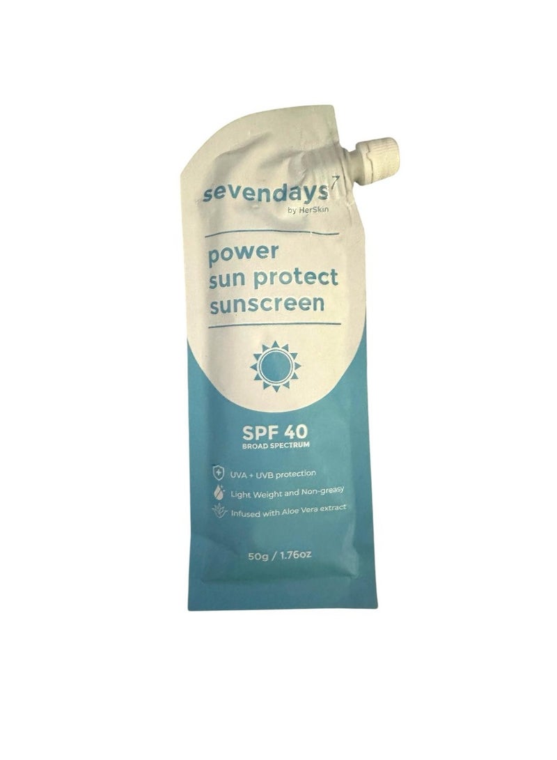 Power sun protect sunscreen