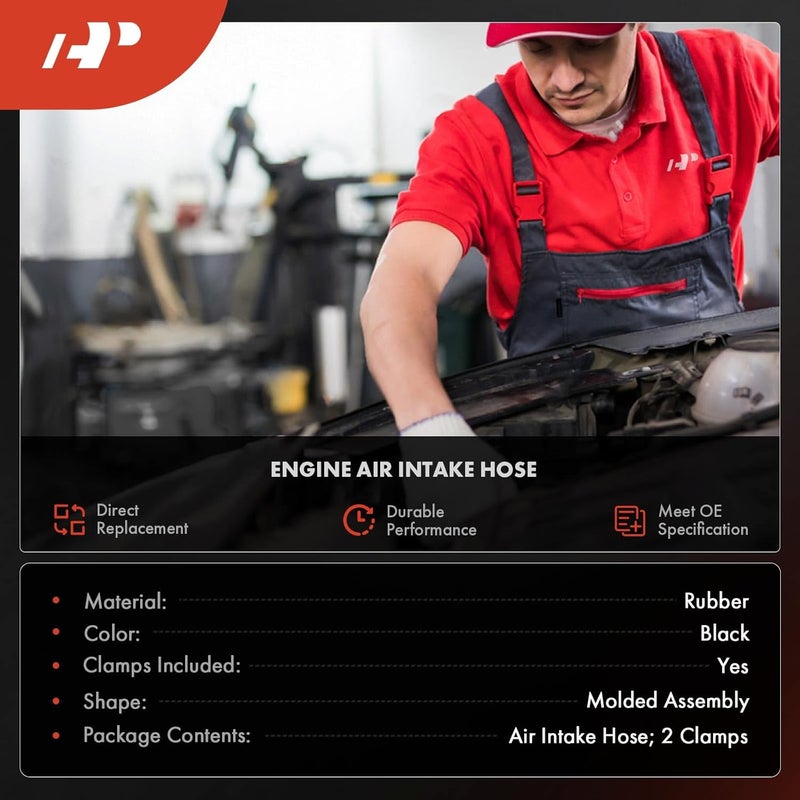 A-Premium Air Intake Hose for Toyota Corolla 2014-2019 - Image 2