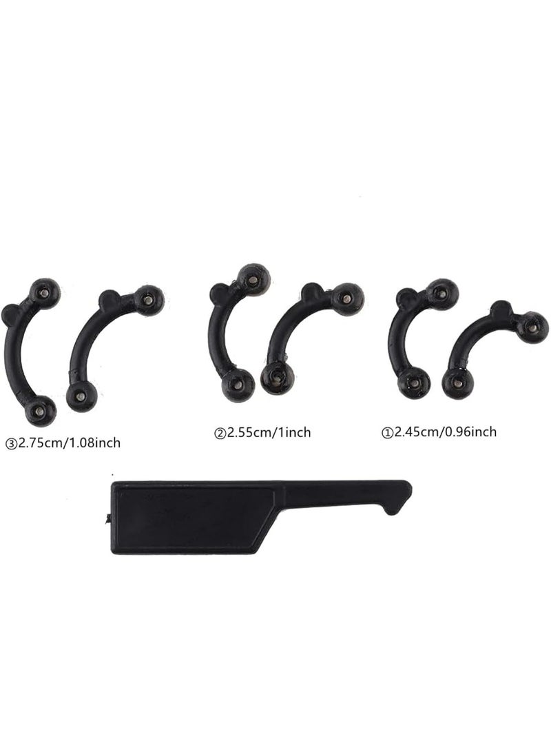 Bluejw 3 Pairs Nose Lifter Nose Lifting Shaping Slimmer Clip Beauty Tool Inserts No Pain Shaper Tool Straightening Beauty Kit - Image 4