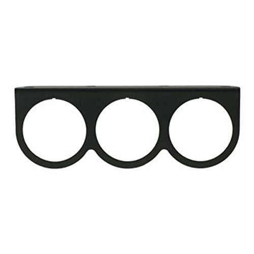 Equus 9923 2" Triple Gauge Mounting Panel, Black - Image 1