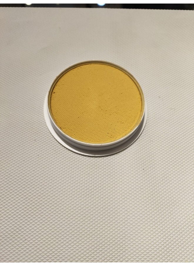 PMW pmw - Mifi Pan-Cake - Yellow Colour Make Up Powder For All Skin Type For Classical Dance -Matte, Pack Of 1, 100 Gram  - Image 2