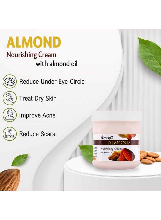 Feelhigh Face & Body Papaya Scrub & Almond Cream -Skin care Products (2 Items in the set) - Image 3