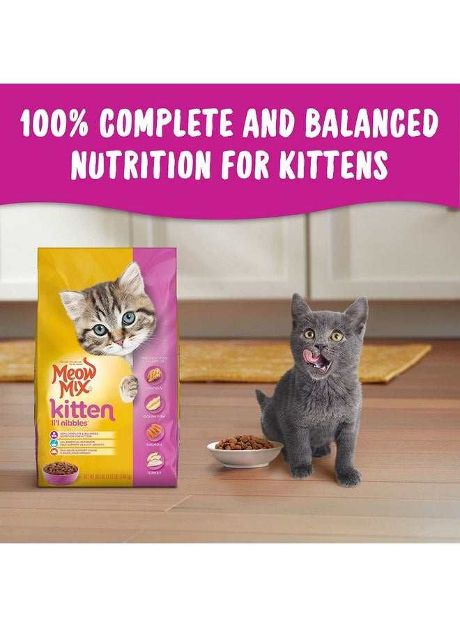 مياو مكس طعام القطط الجاف مياو ميكس كيتن لي'ل نيبلز، 3.15 رطل - Image 3