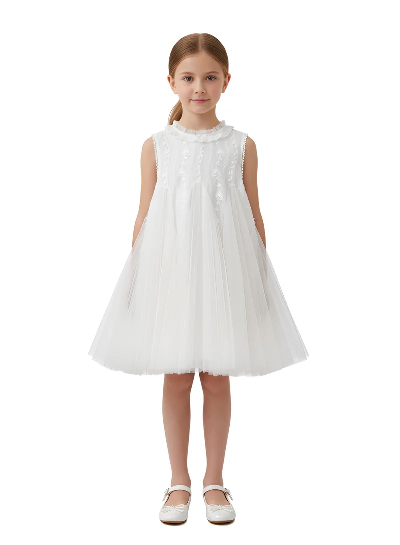 بيداني Classic Ivory Occasion Dress