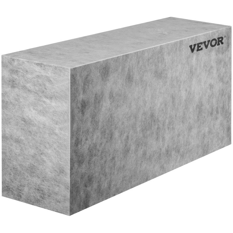VEVOR Tile Shower Seat, 38.2" x 11.4" x 20" Tile Shower Seat, Factory Waterproof & 100% Leak-Proof Tileable Shower Corner Seat, 440lbs Loading Rectangular Board Shower Bench, Grey - Image 1